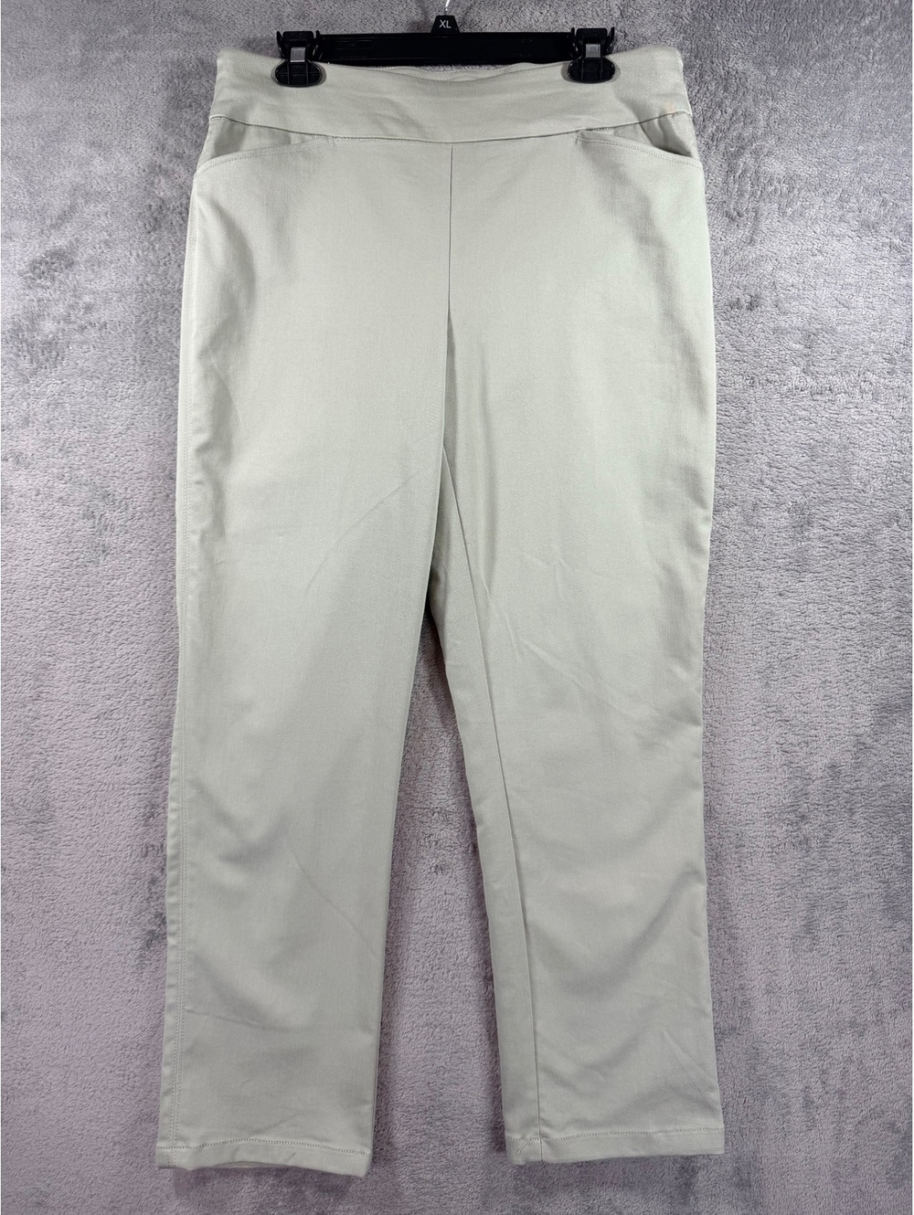 Croft & Barrow The Effortless Stretch Pants Size 10 in Light Green